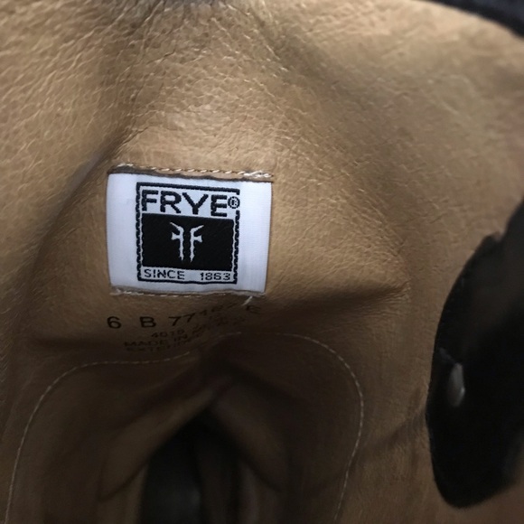 Frye Melissa Button Riding Boots Extended Calf 6B - Picture 9 of 12